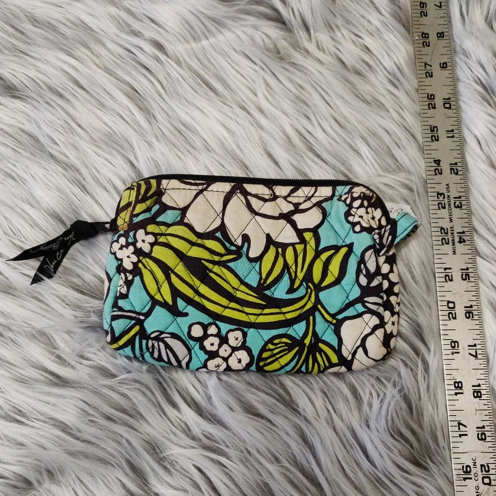 Vera Bradley Small Makeup Bag w Plastic Interior